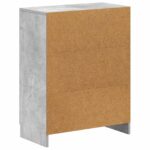 vidaXL Kúpeľňová úložná skriňa UTRECHT Betónovo sivá 59,5 x 31 x 77 cm – Obrázok 5