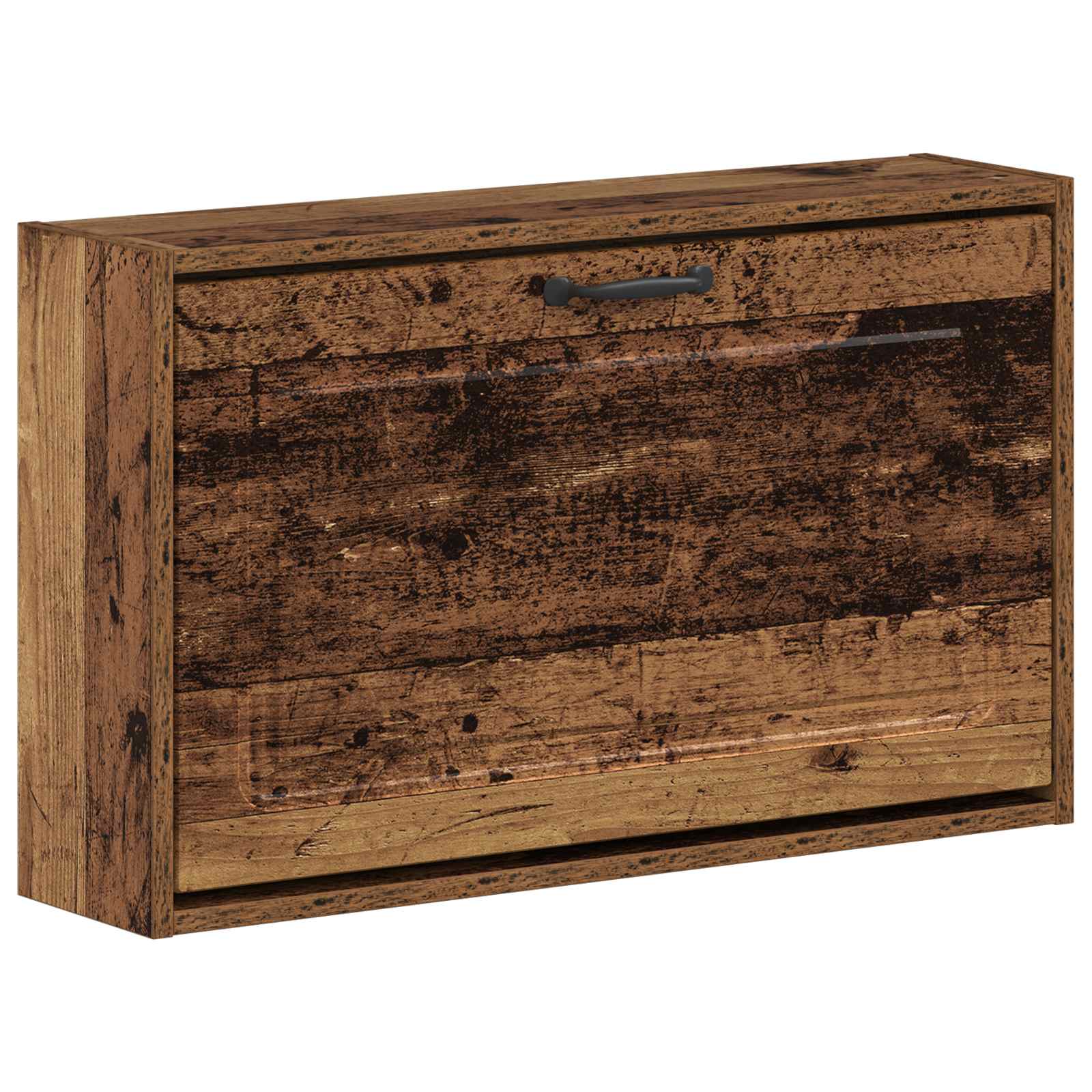 897733_1.jpg vidaXL Nástenný kabinet na topánky UTRECHT 71 x 17 x 43 cm Staré drevo – Obrázok 1