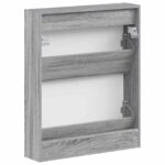 vidaXL Nástenný botník UTRECHT 71 x 17 x 86 cm Kompozitné drevo – Obrázok 5