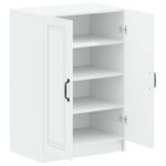 vidaXL Skriňa na topánky UTRECHT 59,5 x 39,5 x 87 cm Kompozitné drevo – Obrázok 2
