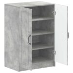 vidaXL Skriňa na topánky UTRECHT 59,5 x 39,5 x 87 cm Kompozitné drevo – Obrázok 2