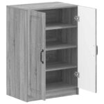 vidaXL Skriňa na topánky UTRECHT 59,5 x 39,5 x 87 cm Kompozitné drevo – Obrázok 2