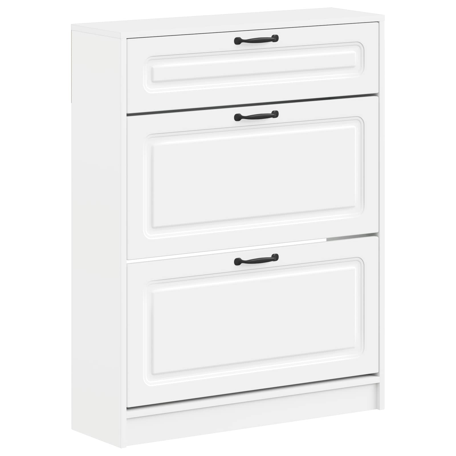 897755_1.jpg vidaXL Skriňa na topánky UTRECHT 78 x 24 x 100 cm Kompozitné drevo – Obrázok 1