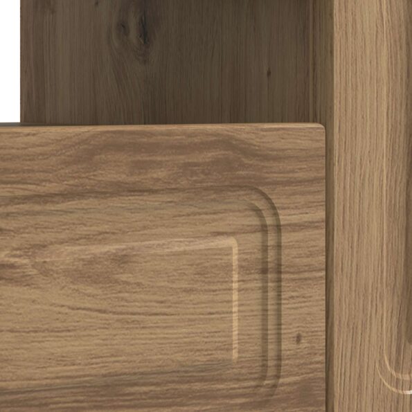 vidaXL LED TV kabinet Dub artisan Kompozitné drevo – Obrázok 7