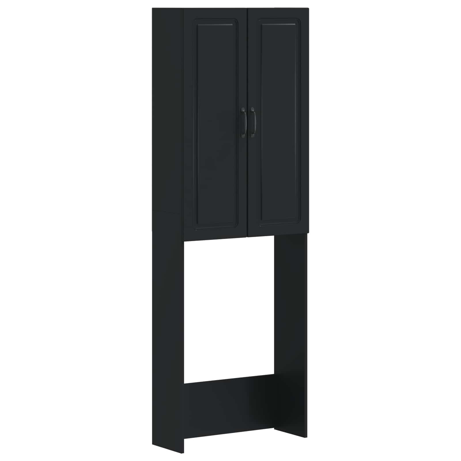 897796_1.jpg vidaXL Toaletná skriňa UTRECHT Čierna 66 x 25,5 x 190 cm – Obrázok 1