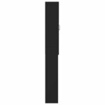 vidaXL Toaletná skriňa UTRECHT Čierna 66 x 25,5 x 190 cm – Obrázok 4