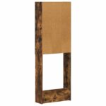 vidaXL Toaletná skriňa UTRECHT Dymový dub 66 x 25,5 x 190 cm – Obrázok 5
