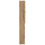 vidaXL Toaletná skriňa UTRECHT Dub artisan 66 x 25,5 x 190 cm – Obrázok 4