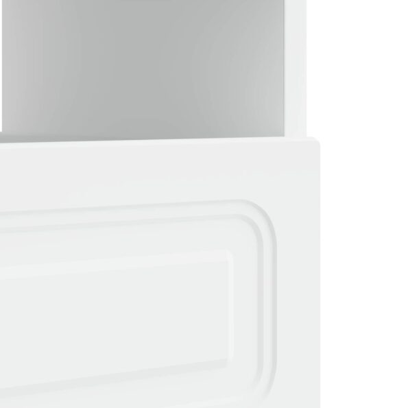 vidaXL LED TV kabinet Biela Kompozitné drevo – Obrázok 7