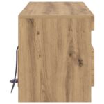 vidaXL LED TV kabinet Dub artisan Kompozitné drevo – Obrázok 5