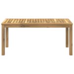 vidaXL Konferenčný stolík Biela 50 x 100,5 x 45 cm – Obrázok 2