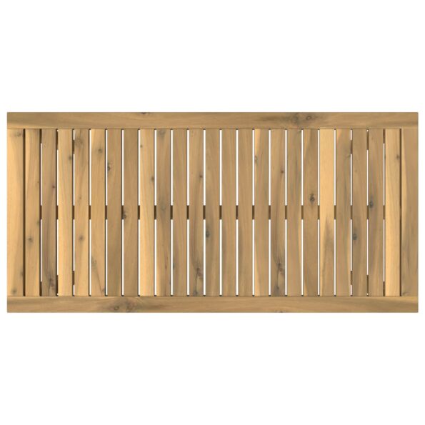vidaXL Konferenčný stolík Biela 50 x 100,5 x 45 cm – Obrázok 4