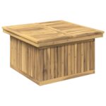 vidaXL Biela 80,5 x 80 x 75/44,5 cm – Obrázok 2