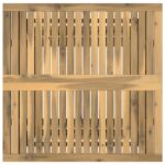 vidaXL Biela 80,5 x 80 x 75/44,5 cm – Obrázok 4
