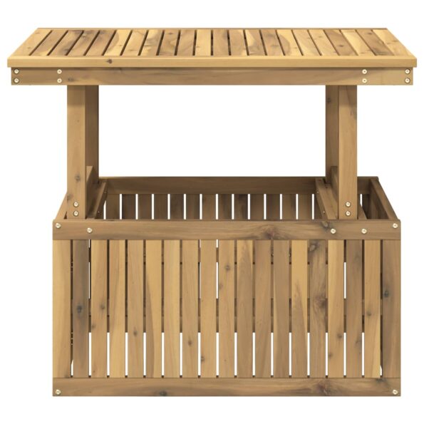 vidaXL Biela 90 x 55 x 75/44,5 cm – Obrázok 3