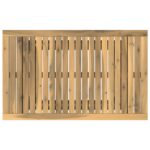 vidaXL Biela 90 x 55 x 75/44,5 cm – Obrázok 5