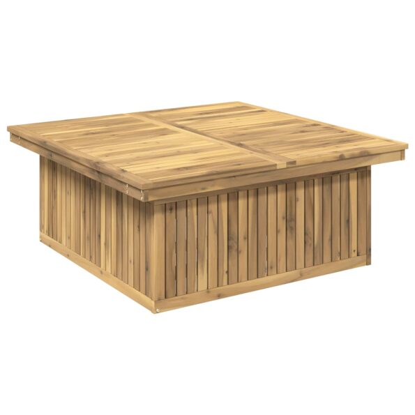 vidaXL Biela 108,5 x 110 x 75/44,5 cm – Obrázok 2