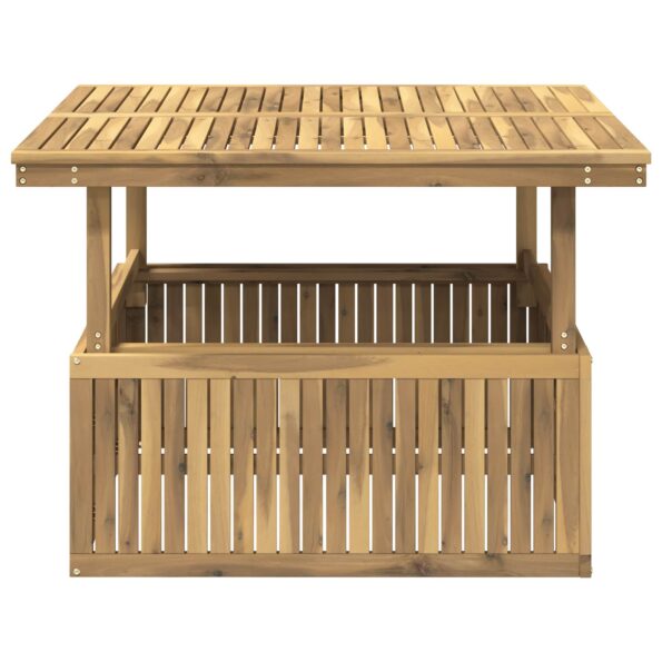 vidaXL Biela 108,5 x 110 x 75/44,5 cm – Obrázok 3