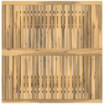 vidaXL Biela 108,5 x 110 x 75/44,5 cm – Obrázok 4