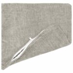 vidaXL Poťah na podložku 2 pcs HEERLEN Svetlosivá 40 x 40 cm – Obrázok 3