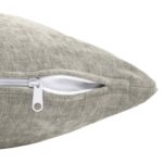 vidaXL Poťah na podložku 2 pcs HEERLEN Svetlosivá 40 x 40 cm – Obrázok 5