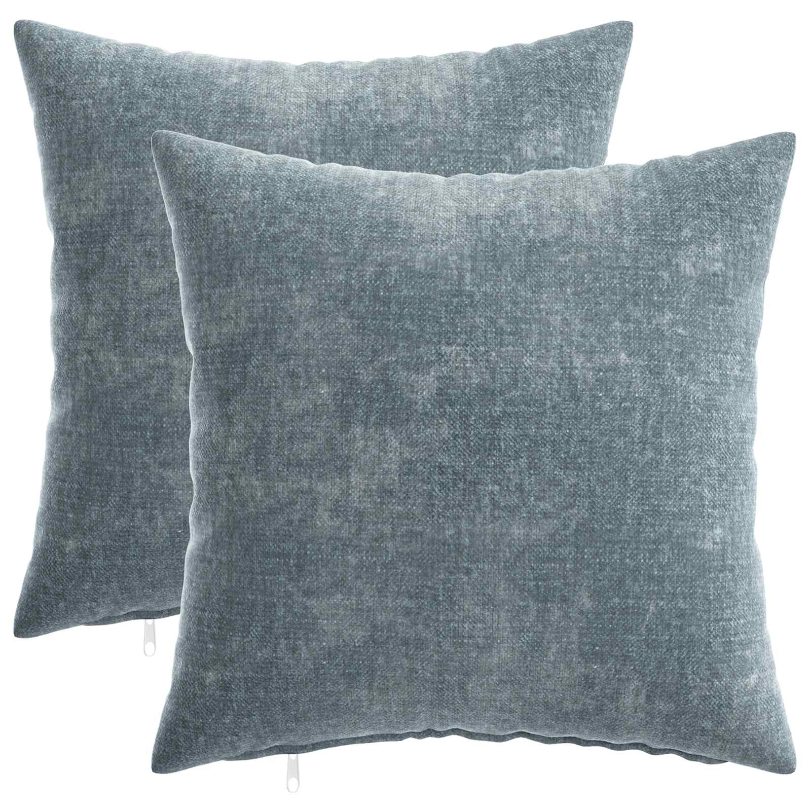 908506_1.jpg vidaXL Poťah na podložku 2 pcs HEERLEN Svetlomodrá 40 x 40 cm – Obrázok 1