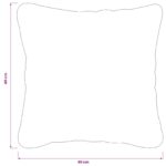 vidaXL Poťah na podložku 2 pcs HEERLEN Svetlomodrá 40 x 40 cm – Obrázok 8