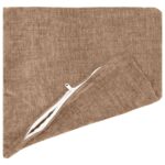 vidaXL Poťah na podložku 2 pcs HEERLEN Hnedá 40 x 40 cm – Obrázok 3