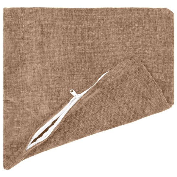 vidaXL Poťah na podložku 2 pcs HEERLEN Hnedá 40 x 40 cm – Obrázok 3
