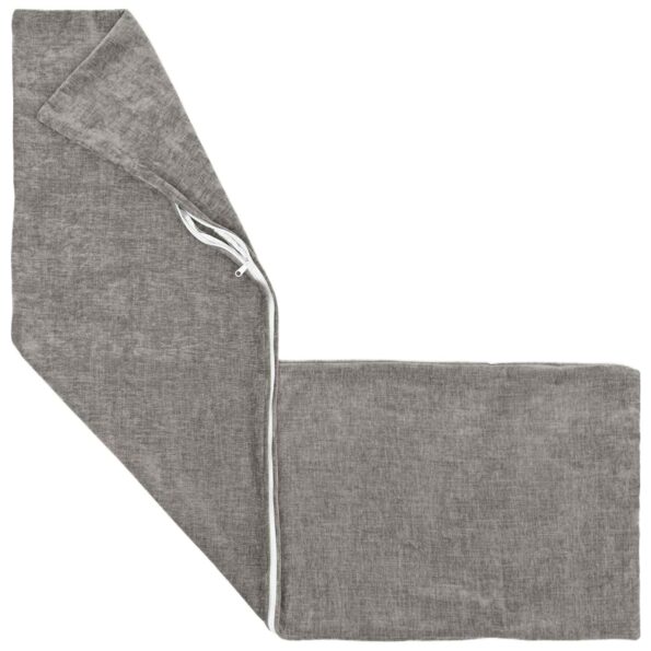 vidaXL Poťah na podložku 2 pcs HEERLEN Tmavosivá 40 x 145 cm – Obrázok 3