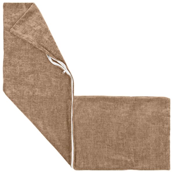 vidaXL Poťah na podložku 2 pcs HEERLEN Hnedá 40 x 145 cm – Obrázok 3