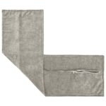 vidaXL Poťah na podložku HOUTEN Svetlosivá 40 x 145 cm – Obrázok 3