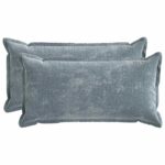 vidaXL Poťah na podložku 2 pcs HOUTEN Svetlomodrá 40 x 80 cm