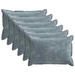 vidaXL Poťah na podložku 6 pcs HOUTEN Svetlomodrá 50 x 75 cm