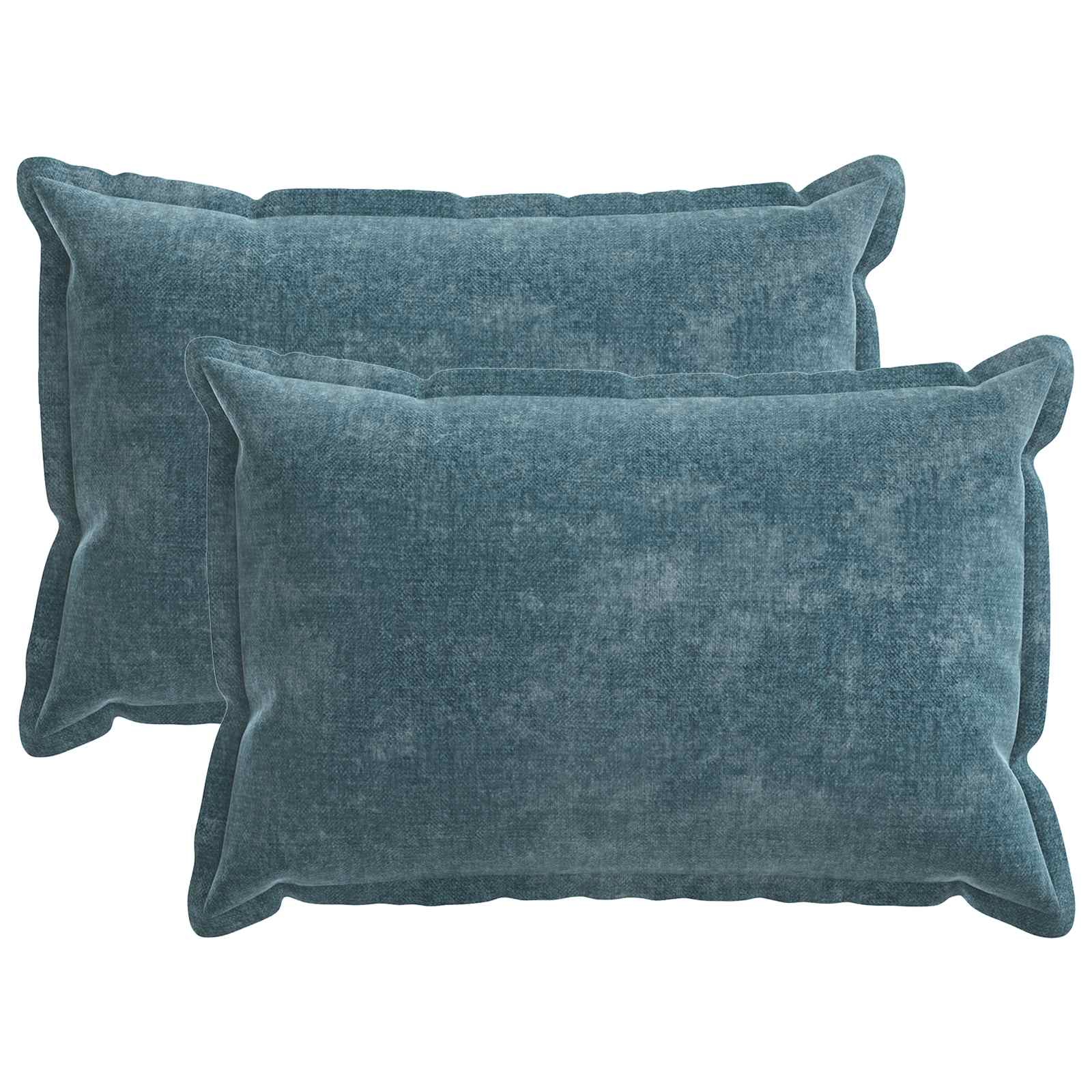919847_1.jpg vidaXL Poťah na podložku 2 pcs HOUTEN Modrá 50 x 75 cm – Obrázok 1