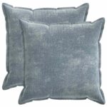 vidaXL Poťah na podložku 2 pcs HOUTEN Svetlomodrá 70 x 70 cm