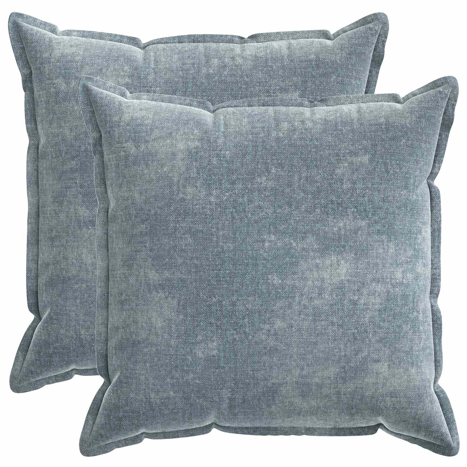 921375_1.jpg vidaXL Poťah na podložku 2 pcs HOUTEN Svetlomodrá 70 x 70 cm – Obrázok 1