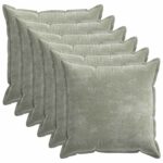 vidaXL Poťah na podložku 6 pcs HOUTEN Zelená 70 x 70 cm