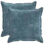 vidaXL Poťah na podložku 2 pcs HOUTEN Modrá 80 x 80 cm