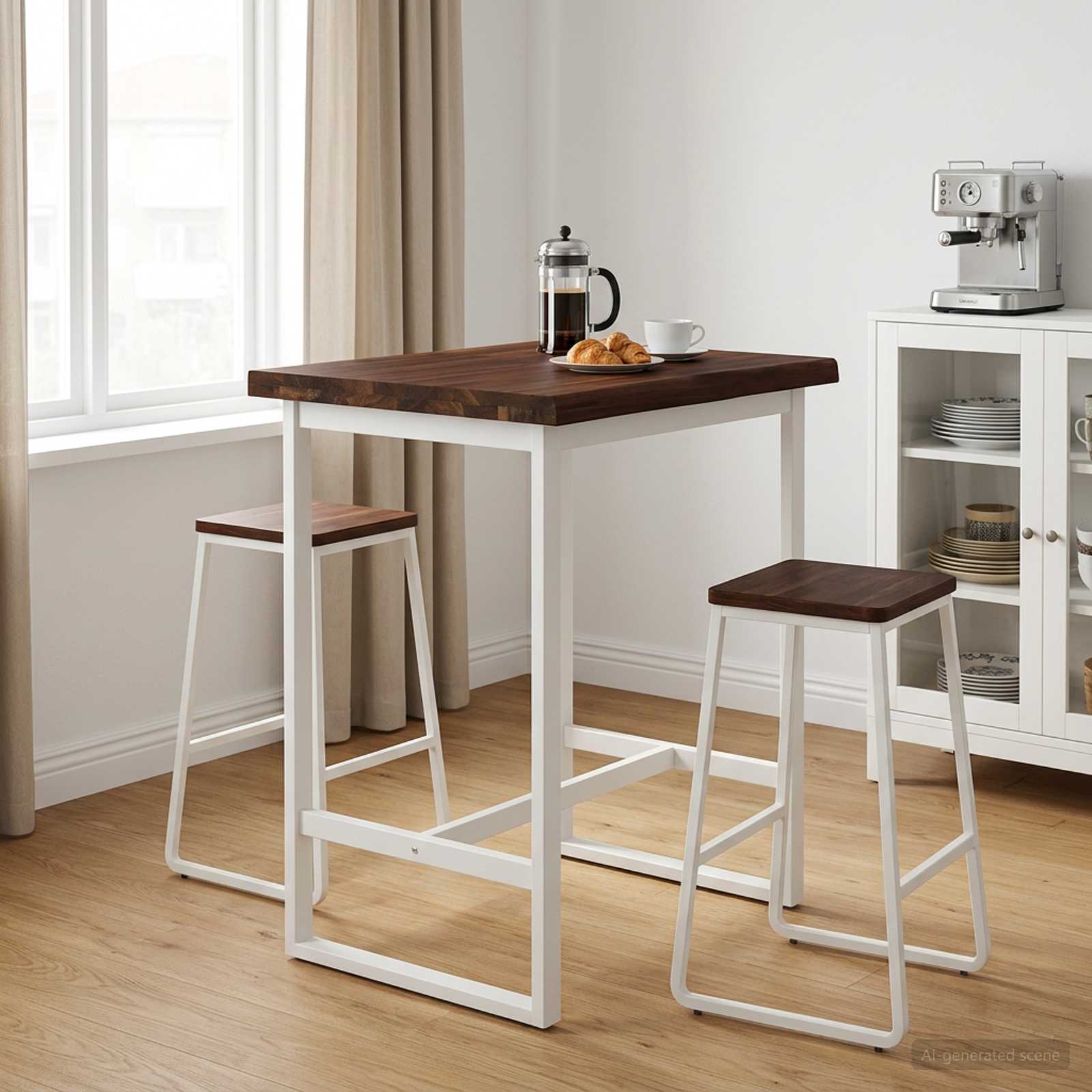 938494_1.jpg vidaXL Obdĺžnikový stôl 90 x 50 x 3,5 cm Obdĺžnikový Tmavohnedá – Obrázok 1