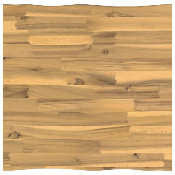 vidaXL Obdĺžnikový stôl 40 x 40 x 3,5 cm Štvorcový Biela – Obrázok 2