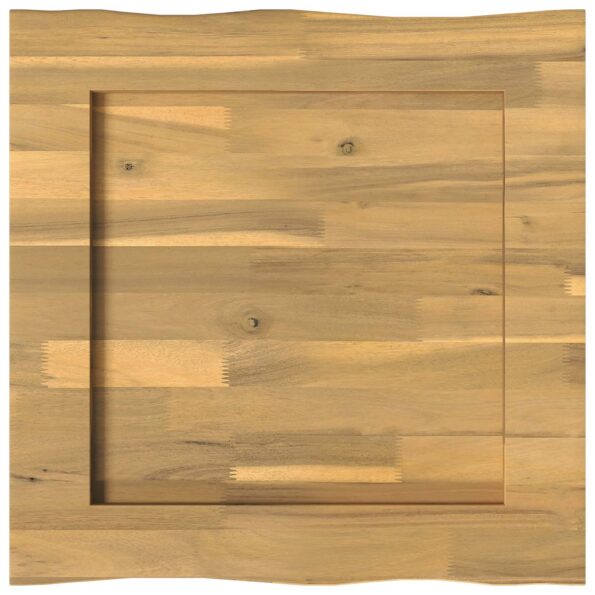 vidaXL Obdĺžnikový stôl 40 x 40 x 3,5 cm Štvorcový Biela – Obrázok 5