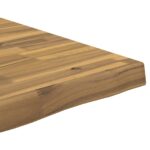 vidaXL Obdĺžnikový stôl 40 x 40 x 3,5 cm Štvorcový Biela – Obrázok 6