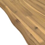 vidaXL Obdĺžnikový stôl 40 x 40 x 3,5 cm Štvorcový Biela – Obrázok 7