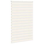 vidaXL Zebra roleta mramorová béžová 145x230 cm šírka látky 140,9 cm polyester – Obrázok 3
