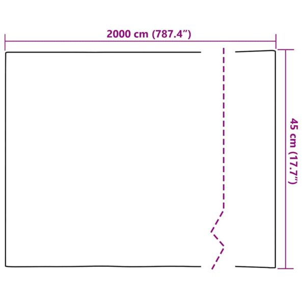 vidaXL Statická fólia na okná 45 x 2000 cm PVC – Obrázok 10