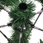 vidaXL Umelý vianočný stromček Zelená a biela 240 cm PVC, kov a plast – Obrázok 13