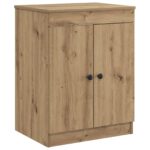 vidaXL Sada kúpeľňového nábytku Dub artisan Kompozitné drevo – Obrázok 4