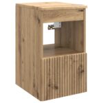 vidaXL Set kabinetov do kúpeľne 3 ks Dub artisan 49,5 x 41 x 63 cm – Obrázok 6