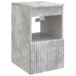 vidaXL Set kabinetov do kúpeľne 3 ks Betónovo sivá 49,5 x 41 x 62,5 cm – Obrázok 6